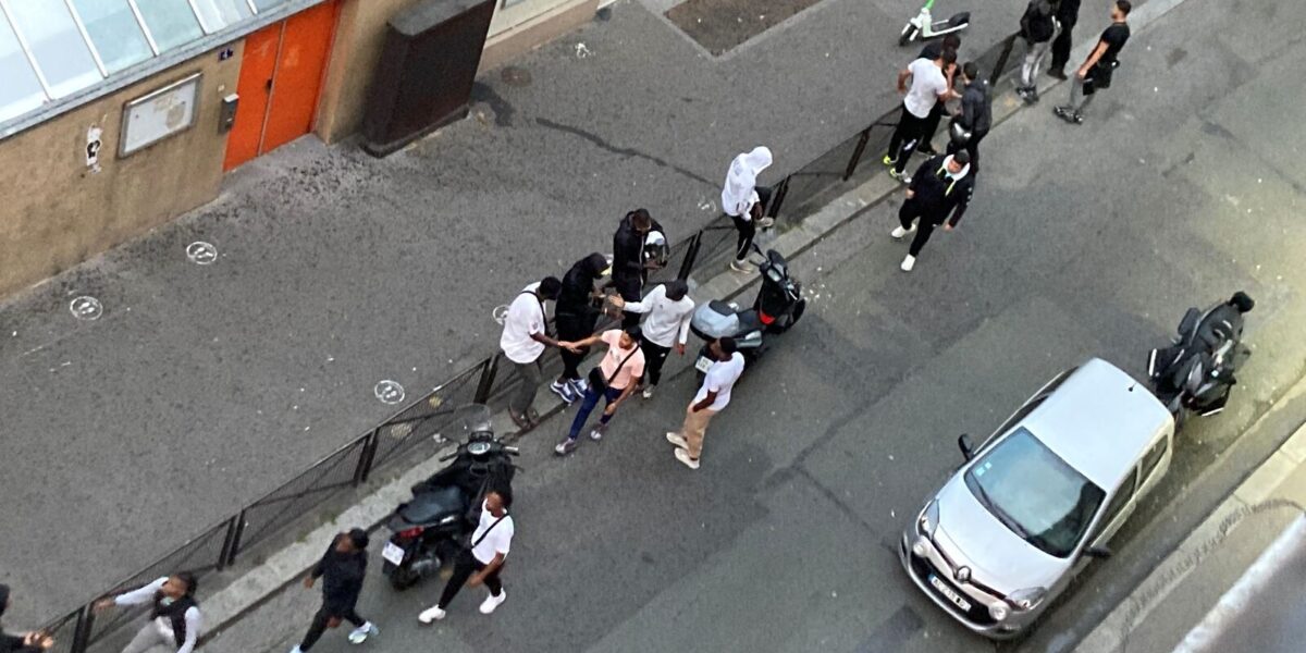 Dealers Take Over Paris School Street