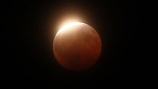 Partial Lunar Eclipse Dazzles Skywatchers Worldwide