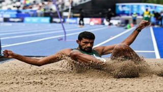 Ansar Iqbal Books Asian Games Long Jump Final Spot as Pakistan Volleyball Opens With Win