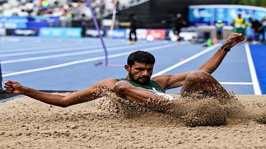 Ansar Iqbal Books Asian Games Long Jump Final Spot as Pakistan Volleyball Opens With Win