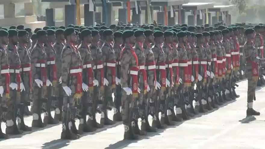1,422 Recruits Pass Out from FC Balochistan Training