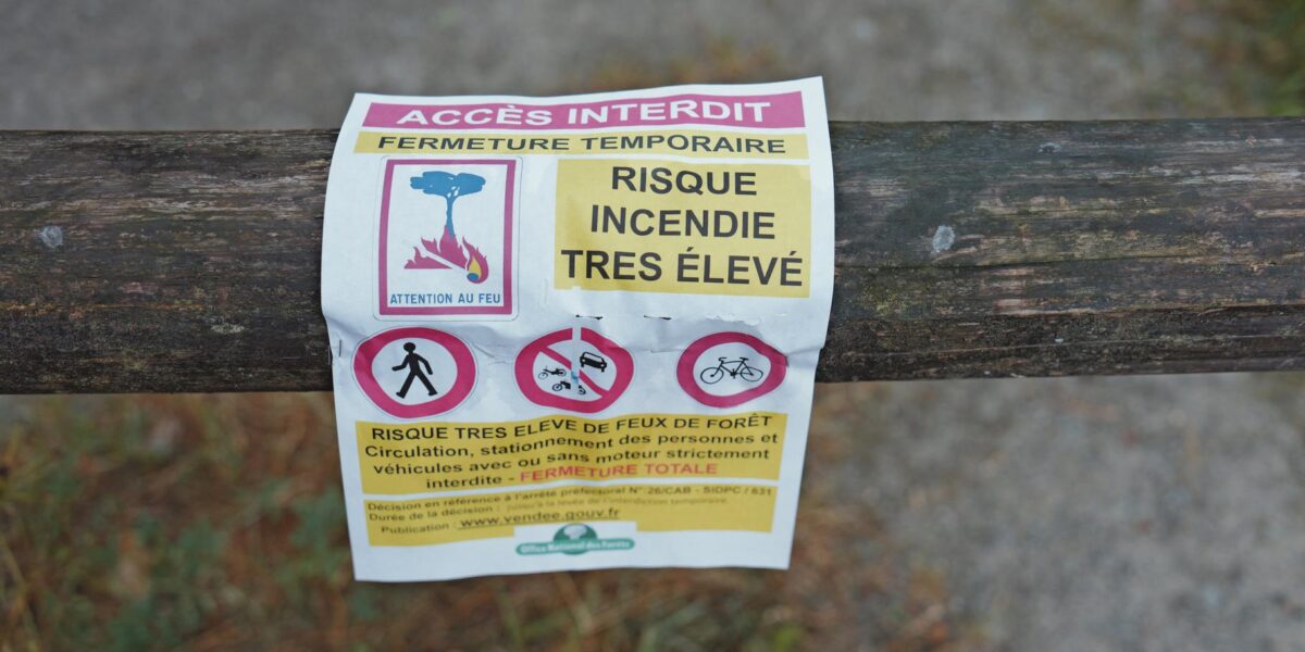 Three French Departments on Red Alert for Wildfires