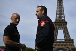 French Firefighters Pitch Camp at Eiffel Tower to Demand Better Pay and Conditions