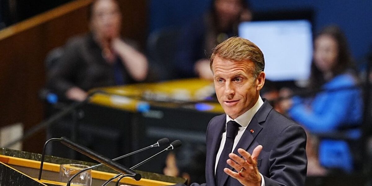 Macron Condemns Gaza 'Spectacle of Shame' at UN