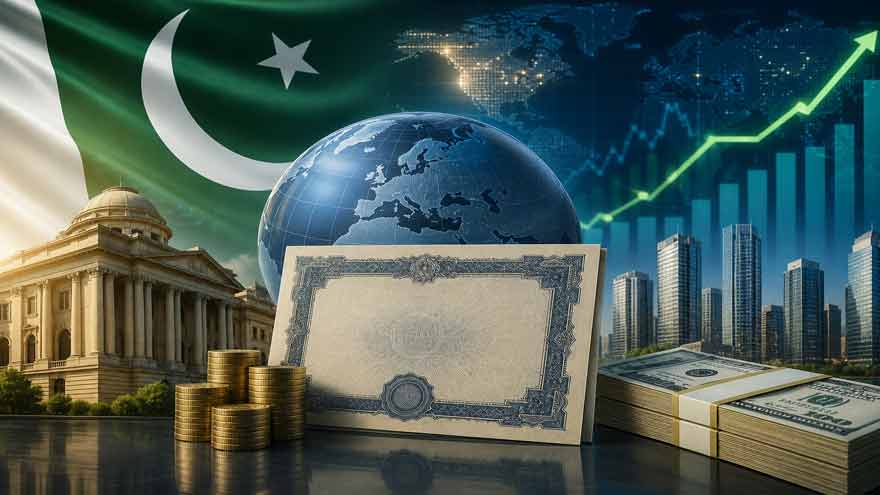 Pakistan Raises $3 Billion Through Eurobonds in Global Market Return