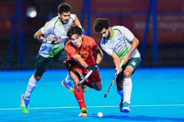 پاکستان نے چین کو 3-0 سے شکست دے کر ایشین گیمز ہاکی میں مسلسل تیسری جیت حاصل کر لی