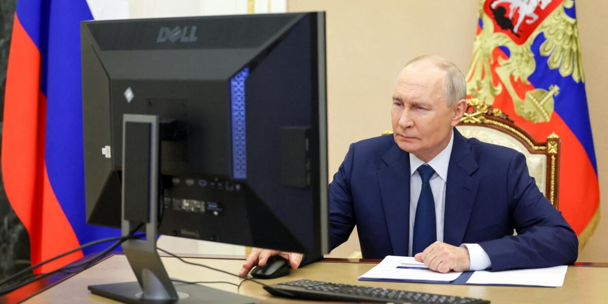 Putin's Party Wins Russia Vote Marred by Drone Strikes