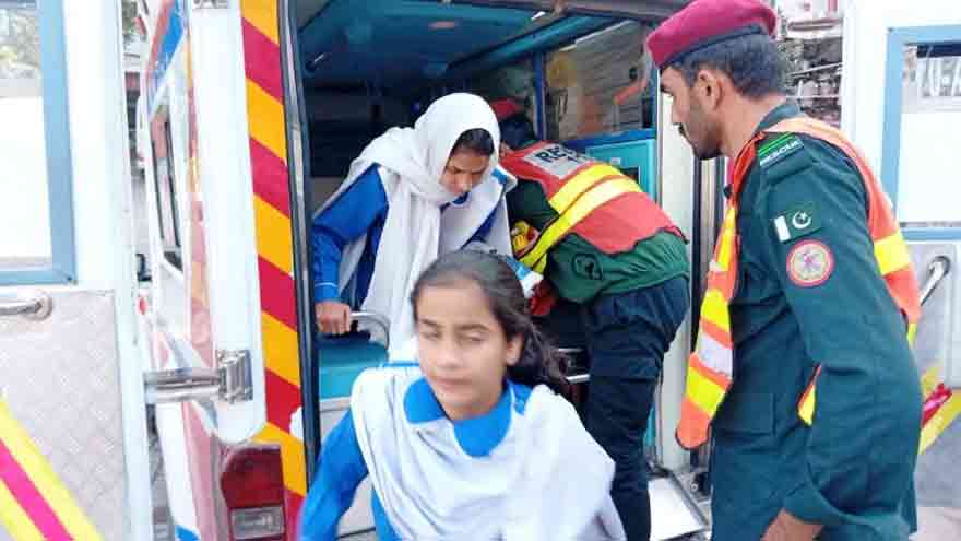 Van Carrying Students Plunges Off Road and Catches Fire in Murree, Injuring 10 Children
