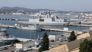 French Navy Tests Surveillance Blimp Over Toulon Base