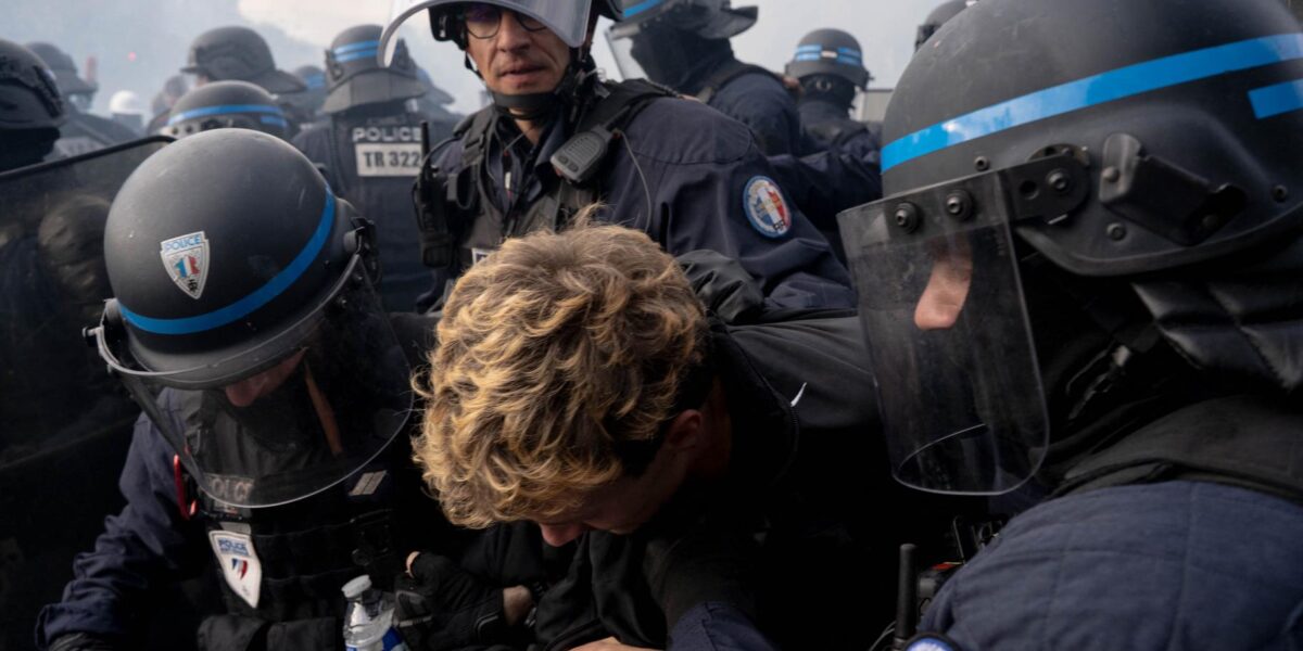France's 6,800 Student Protest Arrests Spark Fears of Unprecedented Police Crackdown