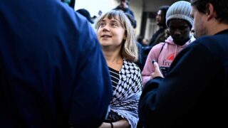 Greta Thunberg Joins Blockaded French High School Protest Outside Paris