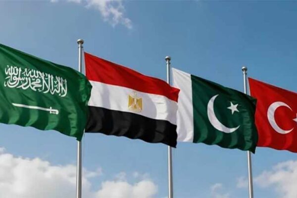 حوثی حملوں کی شدید مذمت: ترکی، مصر، پاکستان اور سعودی عرب کا مشترکہ بیان