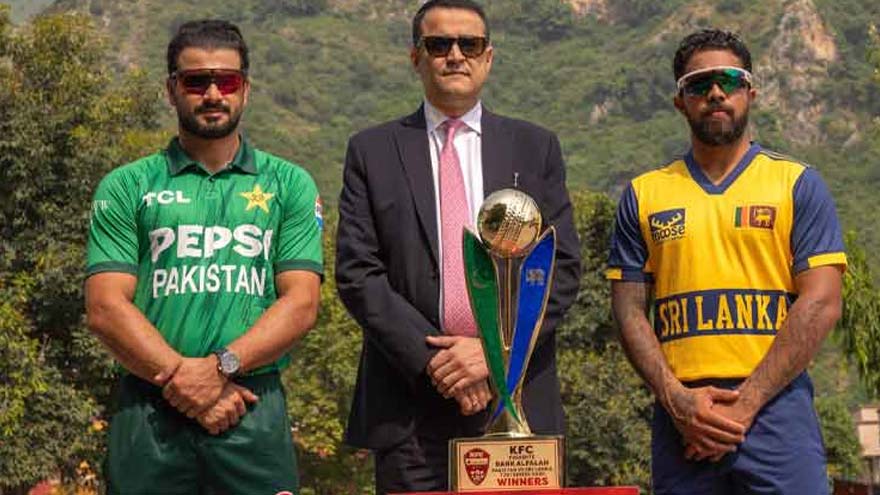 Pakistan and Sri Lanka Unveil T20I Trophy as Rawalpindi Prepares for Series Opener