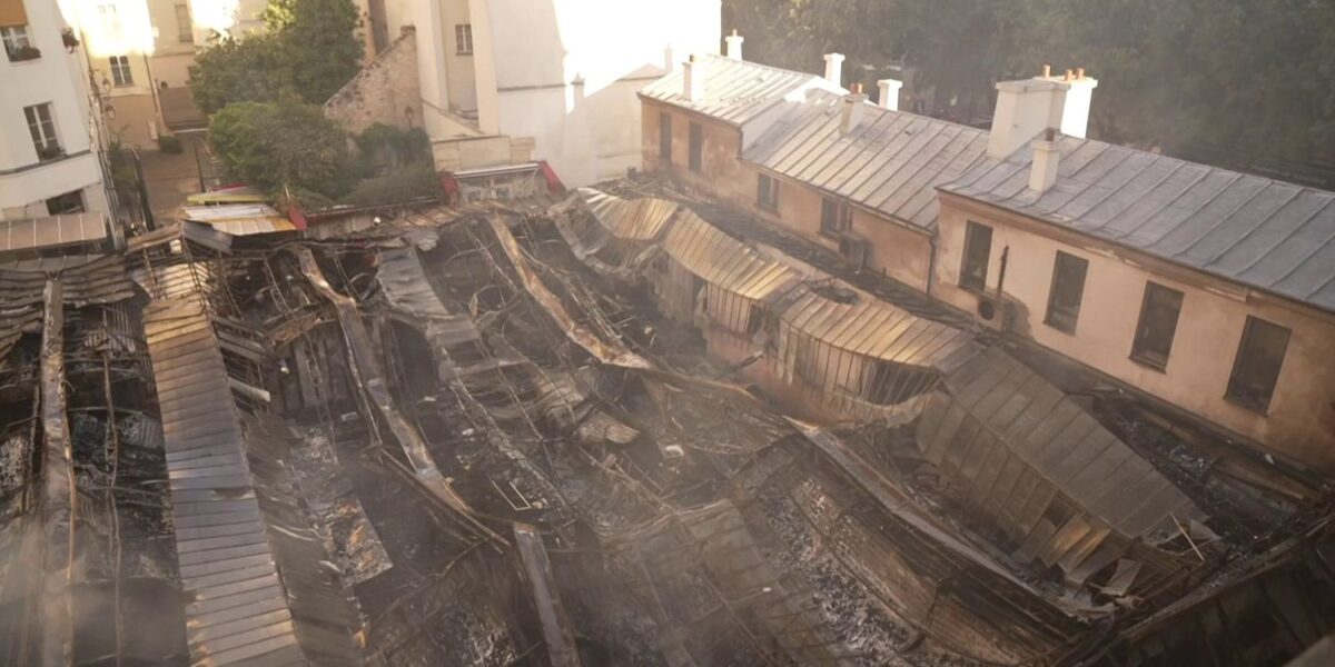 Devastating Fire Destroys Paris' Historic Marché des Enfants Rouges