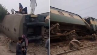 Multan Train Derailment: Five Dead as Rehman Baba Express Coaches Leave Tracks