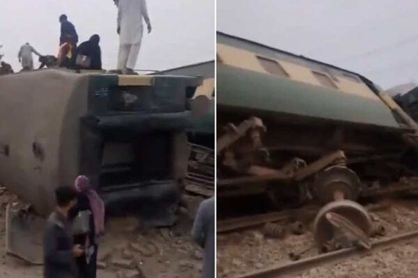 ملتان میں رحمان بابا ایکسپریس کی پٹری سے اترنے کا المناک واقعہ، پانچ مسافر جاں بحق