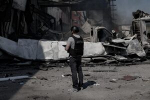 Russian Glide Bomb Kills at Least 30 Civilians in Kramatorsk Bus Strike