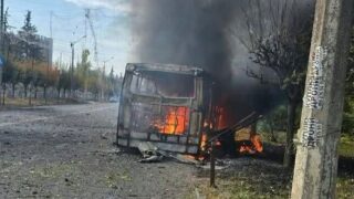 Russian Strike on Civilian Bus in Kramatorsk Kills at Least 12
