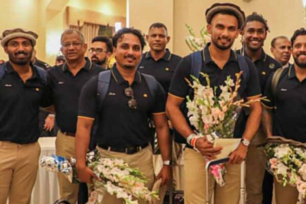 سری لنکا کی کرکٹ ٹیم پاکستان پہنچ گئی، راولپنڈی میں ٹی ٹونٹی سیریز کا آغاز 9 اکتوبر سے