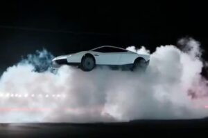 Tesla's New Roadster Takes Flight: SpaceX Thrusters Turn Electric Car Into Stunt Machine