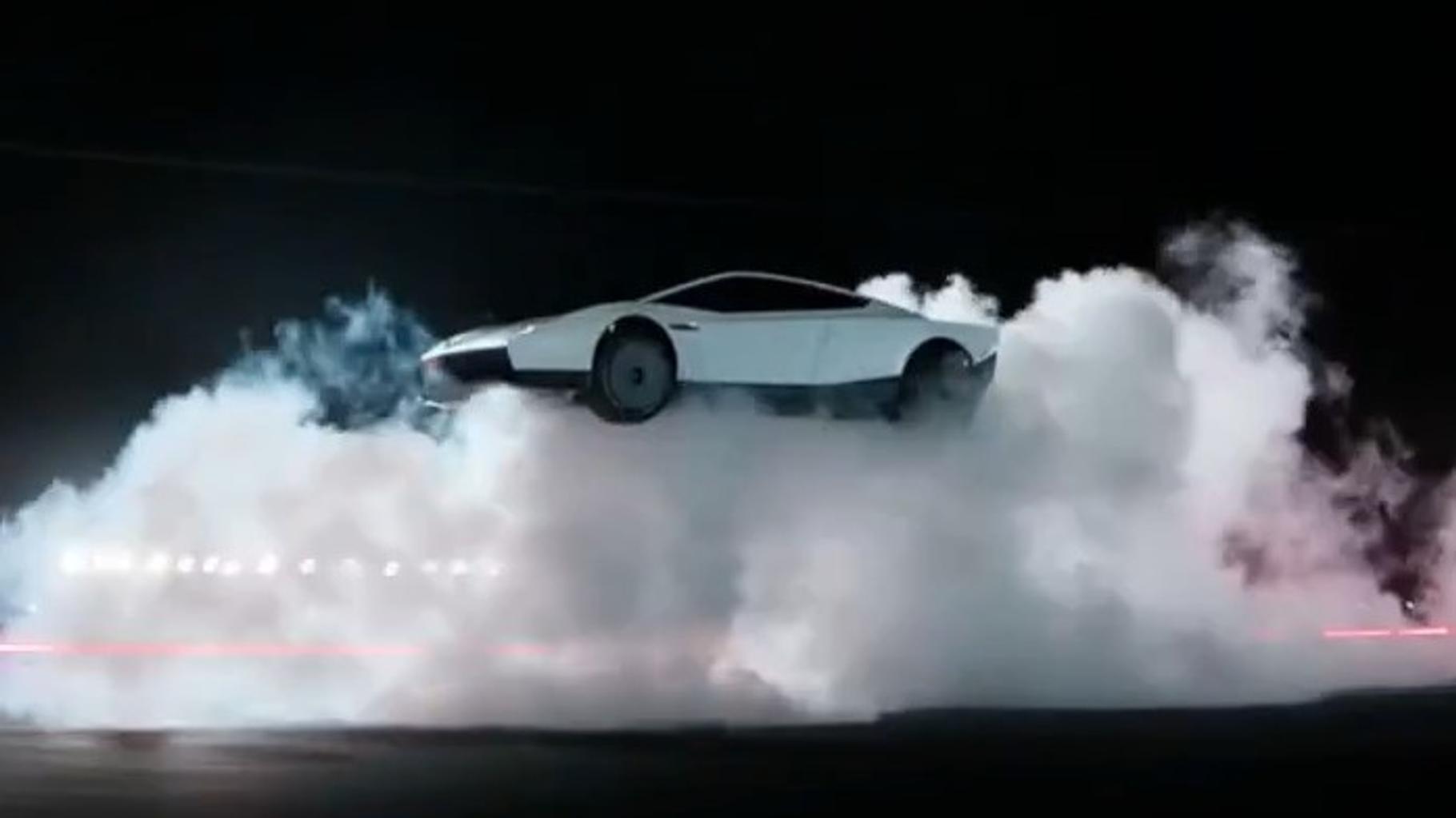 Tesla's New Roadster Takes Flight: SpaceX Thrusters Turn Electric Car Into Stunt Machine