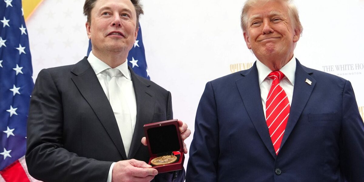 Trump Honors Musk with National Medal of Science as Feud Fades