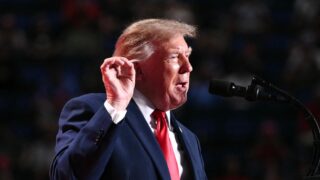 Trump Rally in Texas Disrupted Repeatedly by Protesters Ahead of Midterms