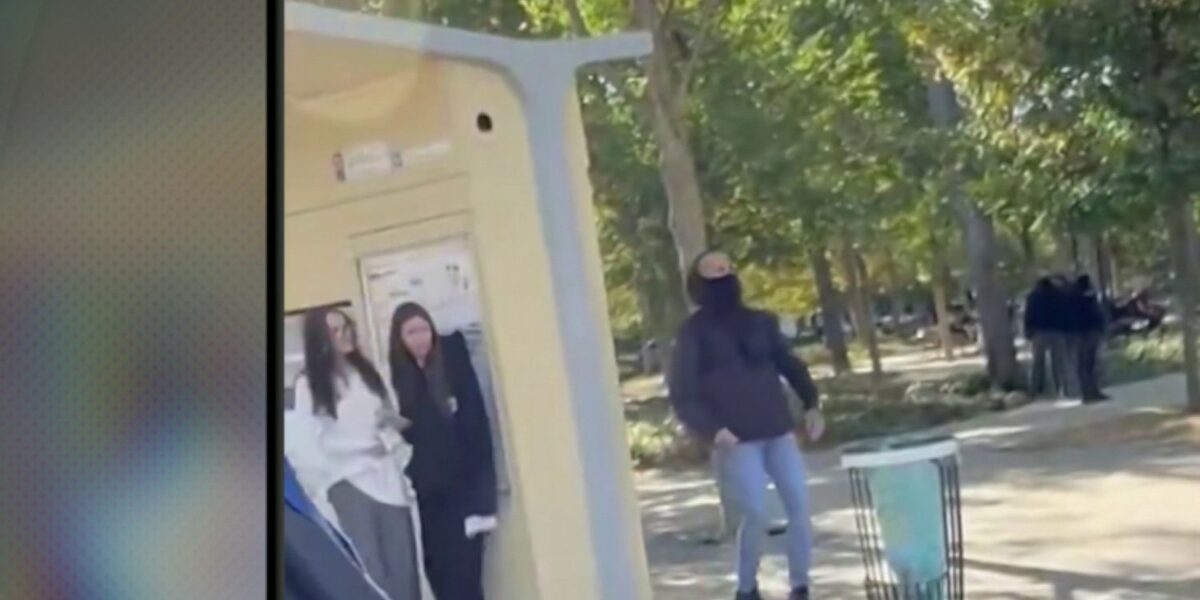 Undercover Police Officer Caught on Camera Throwing Tear Gas at Reims Student Protest
